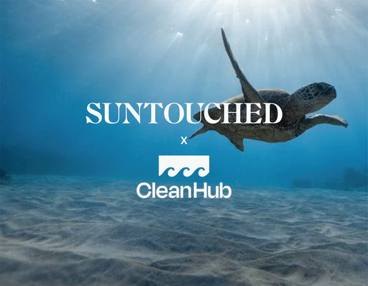 Plastic neutral, for the love of the ocean Suntouched is partnering with Clean Hub
