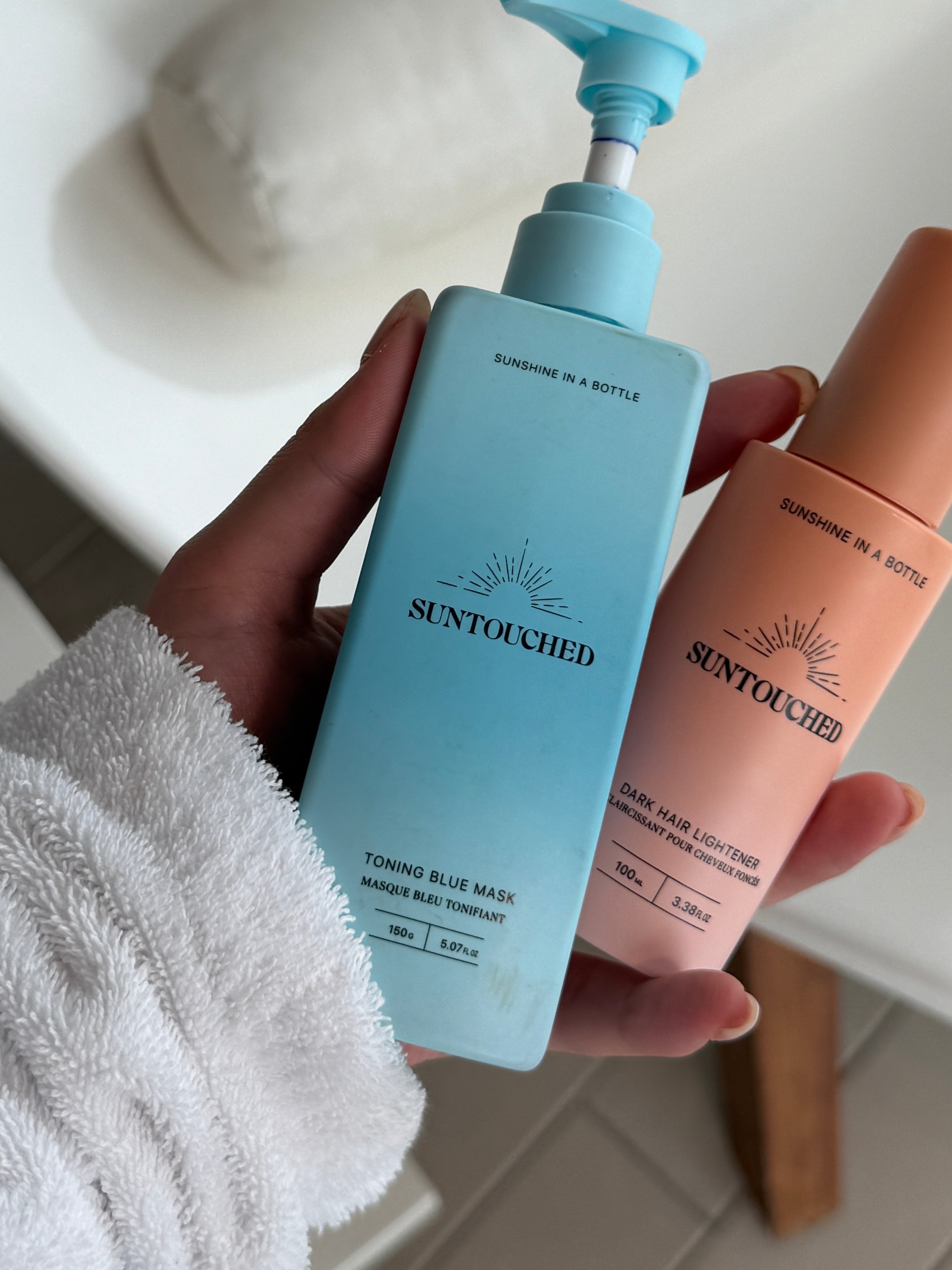 Suntouched Lighten & Tone Kit – For Dark Hair
